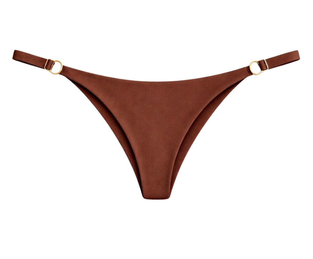 Brown Brazilian bikini bottoms