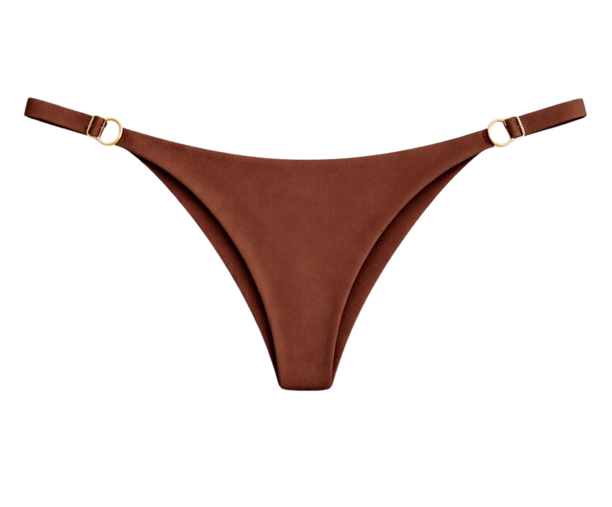 Brown Brazilian bikini bottoms