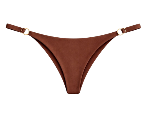 Brown Brazilian bikini bottoms
